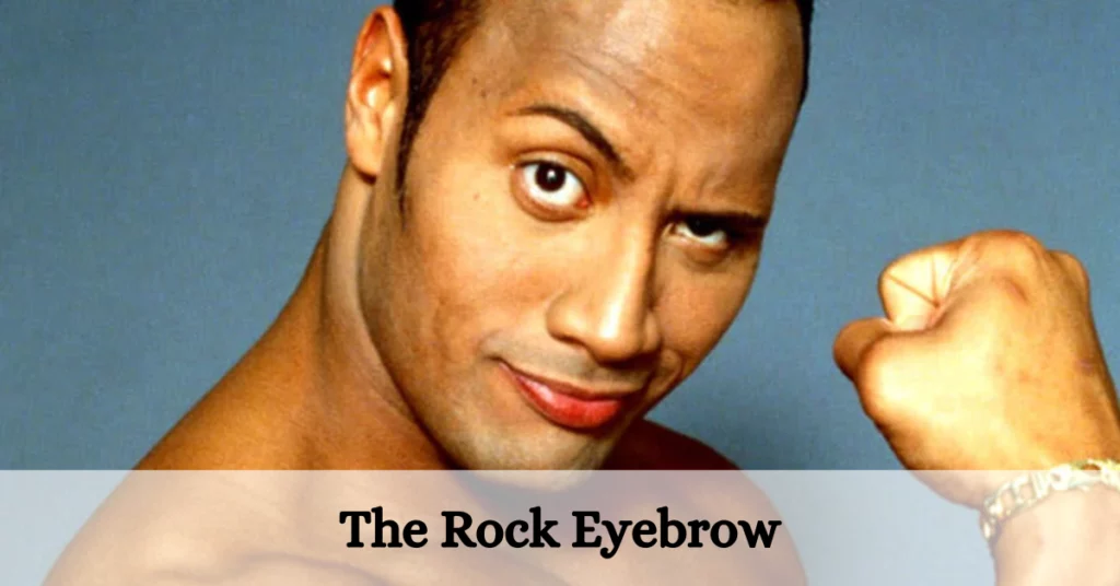 The Rock Eyebrow