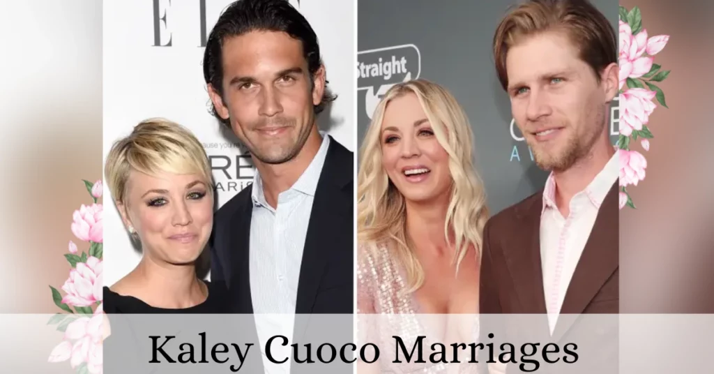 Kaley Cuoco Marriages