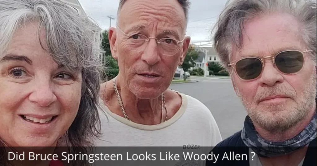 Bruce Springsteen Looks Like Woody Allen