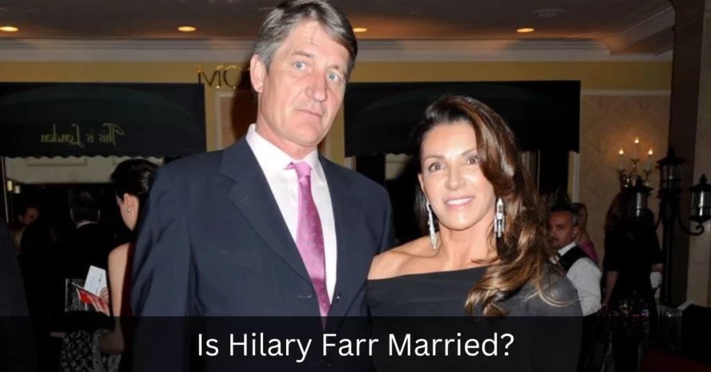 Is Hilary Farr Married