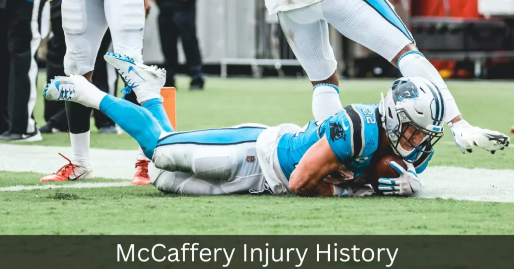 McCaffery Injury History