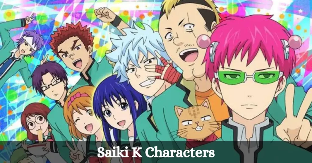 Saiki K Characters