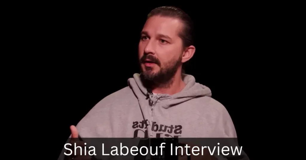 Shia Labeouf Interview