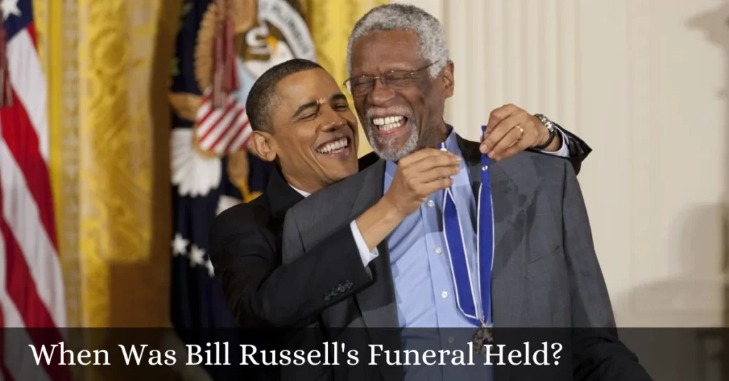 When Was Bill Russell's Funeral Held?
