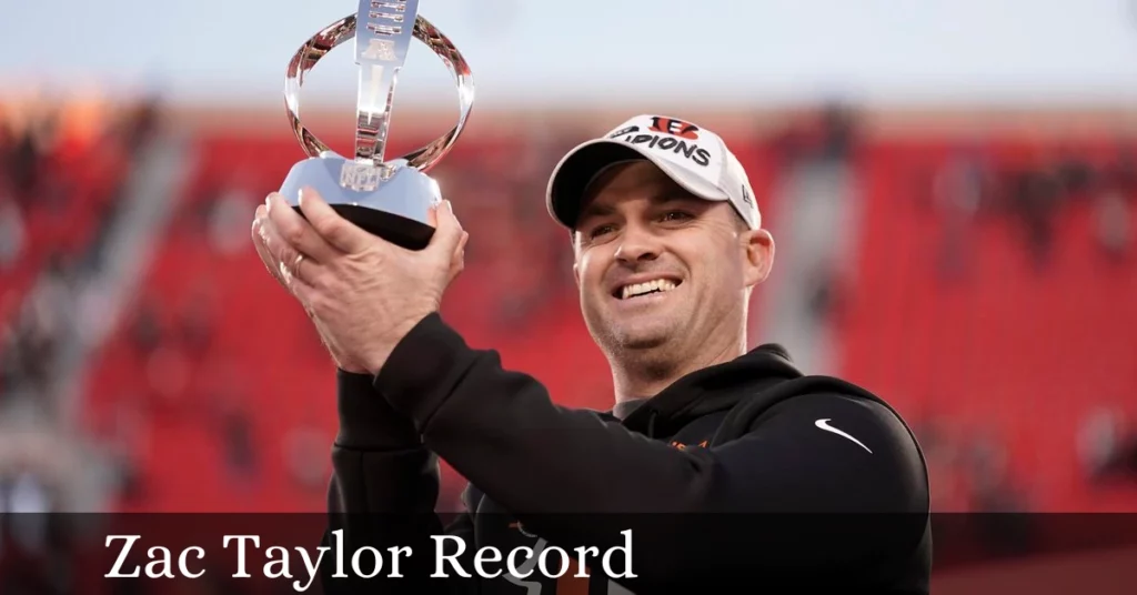 Zac Taylor Record