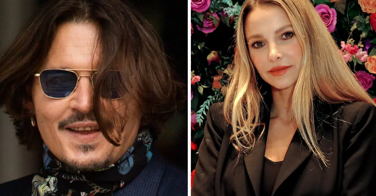 Sophie Hermann And Johnny Depp