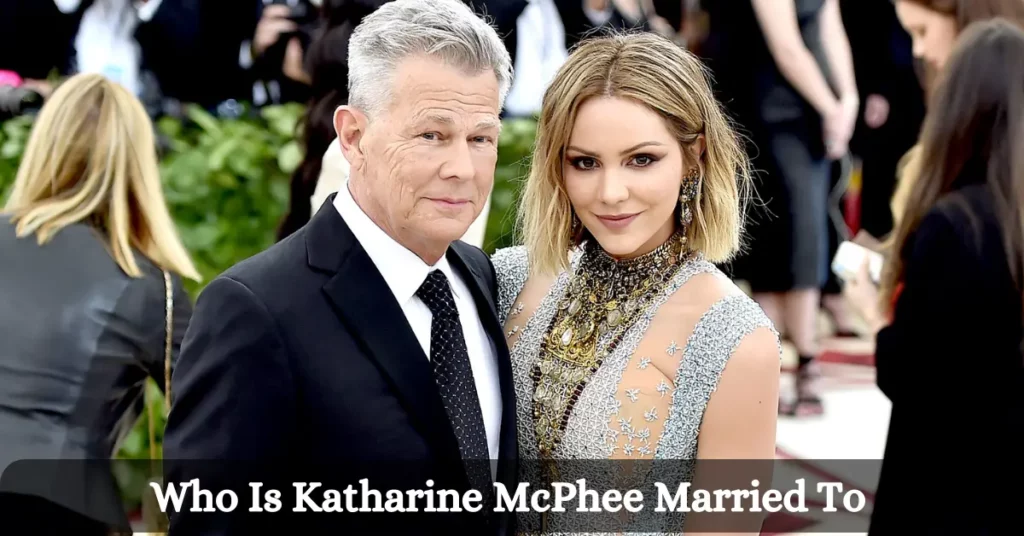 Who Is Katharine Mcphee Married To
