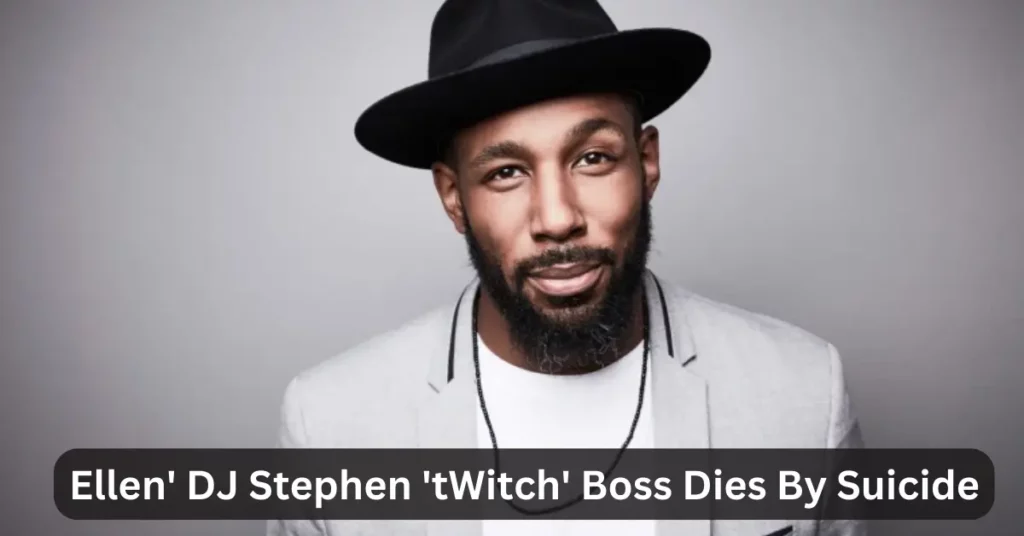 Ellen' DJ Stephen 'tWitch' Boss Dies By Suicide
