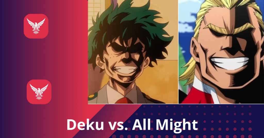 Deku vs. All Might