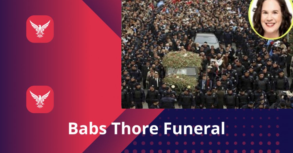 Babs Thore Funeral