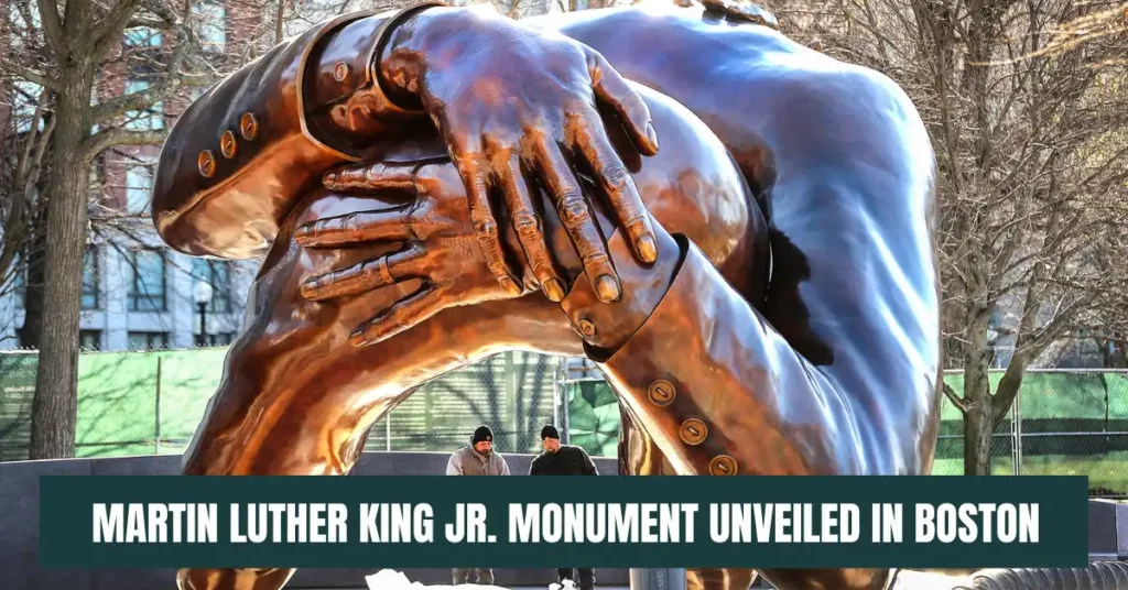 Martin Luther King Jr. Monument Unveiled In Boston