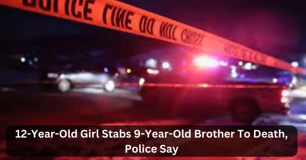 12-Year-Old Girl Stabs 9-Year-Old Brother To Death Police Say