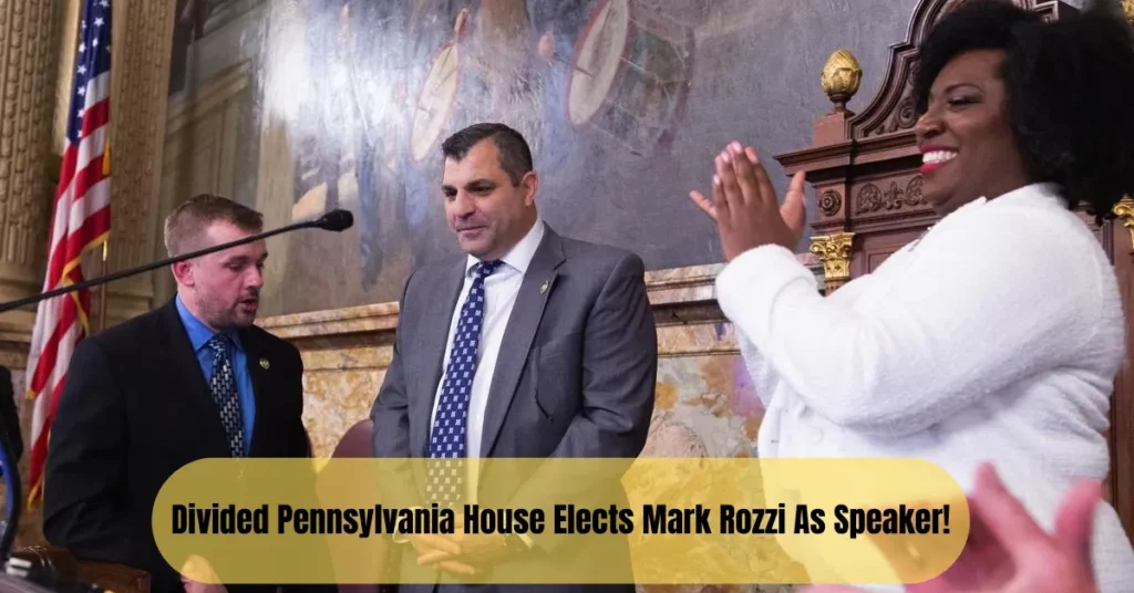 Divided Pennsylvania House Elects Mark Rozzi As Speaker!