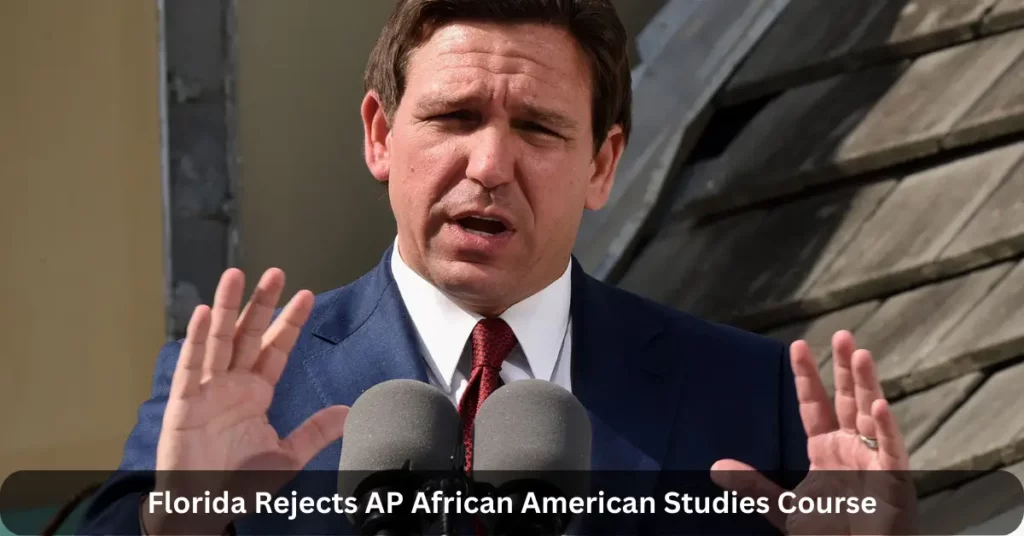 Florida Rejects AP African American Studies Course
