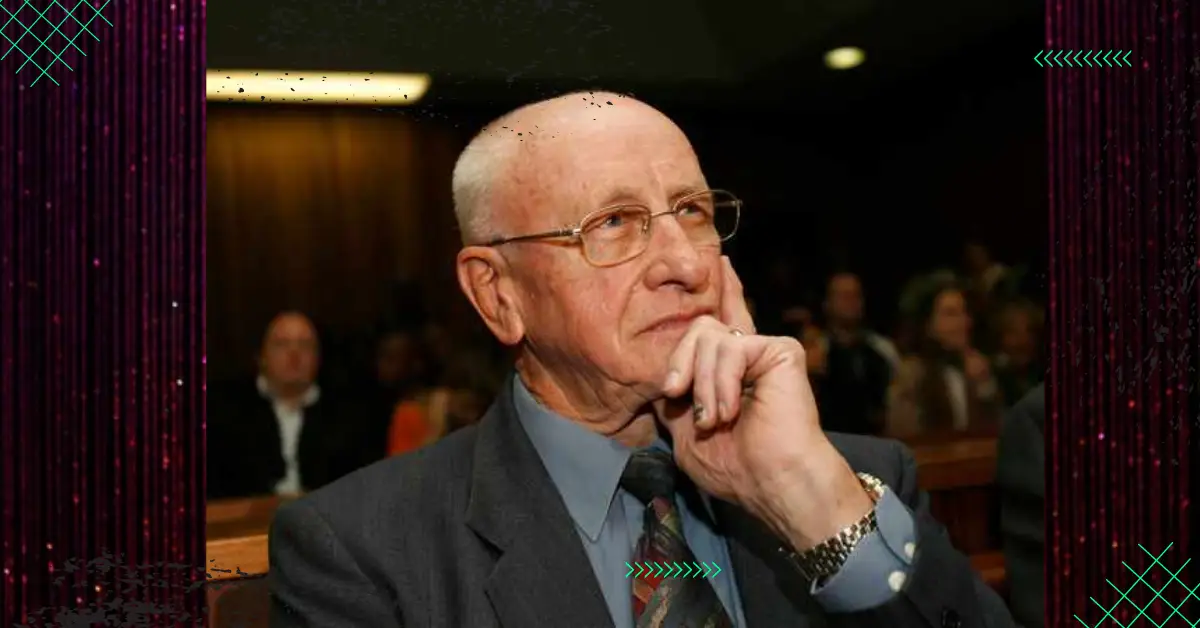 Former Apartheid-Era Minister Adriaan Vlok Dies