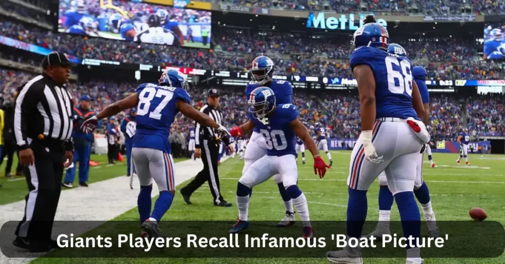 Giants Players Recall Infamous 'Boat Picture'