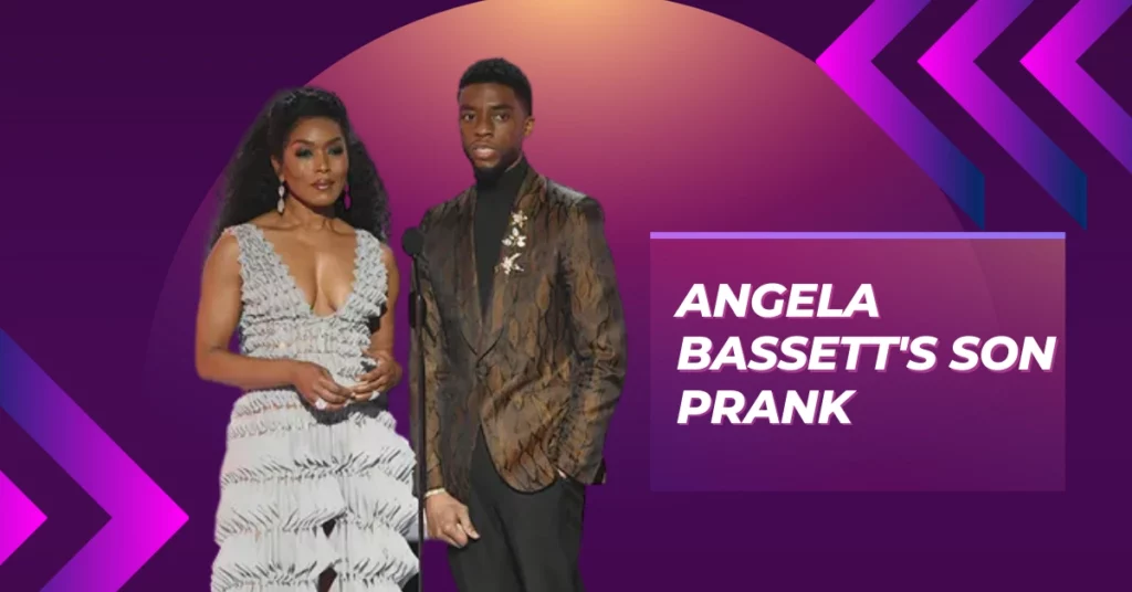 Angela Bassett's Son Prank Her About Faking Michael B. Jordan's Death?