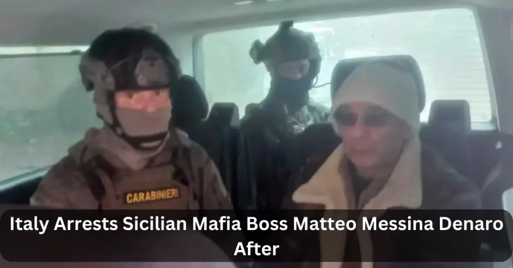 Italy Arrests Sicilian Mafia Boss Matteo Messina Denaro