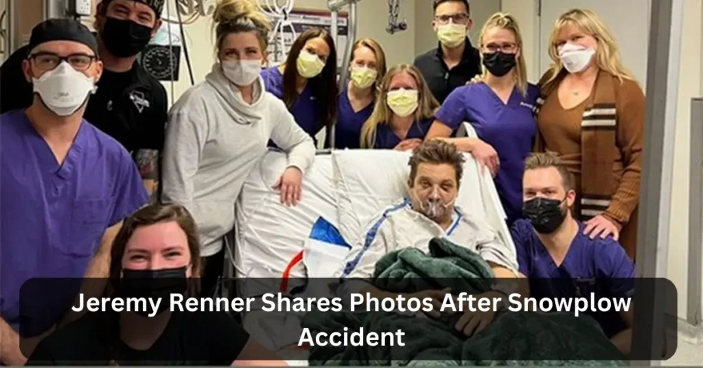 Jeremy Renner Shares Photos After Snowplow Accident