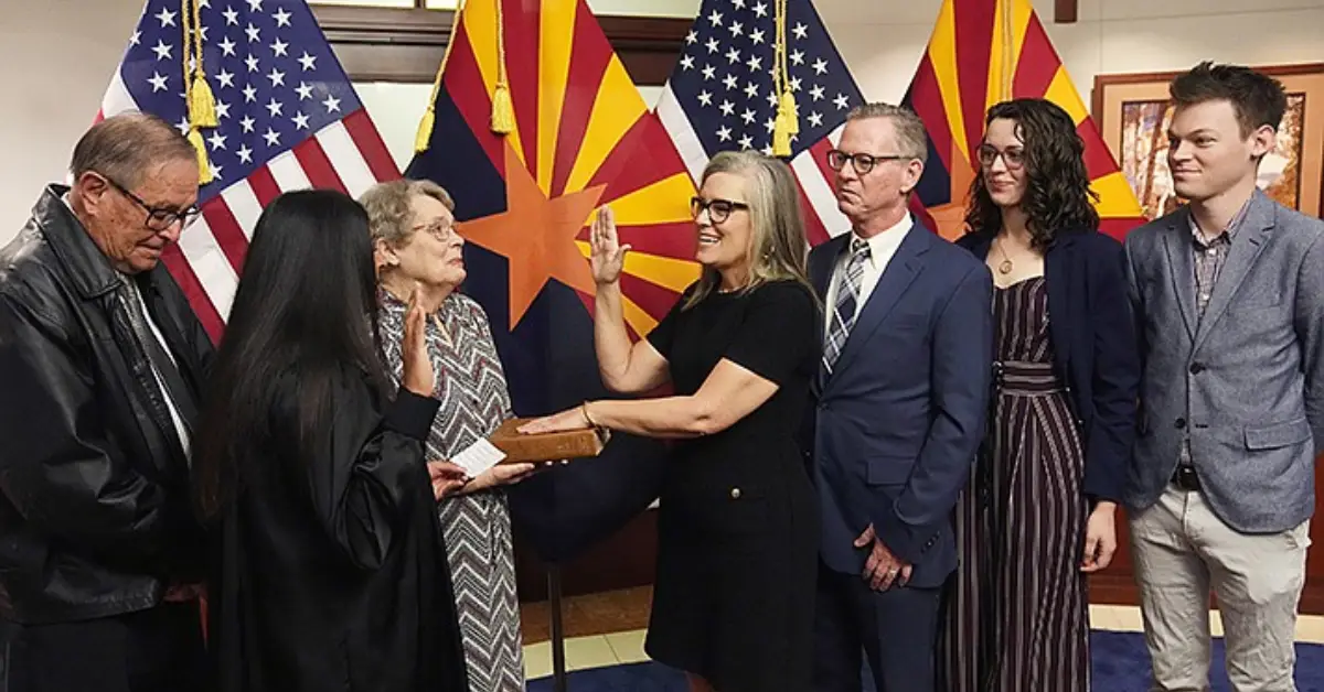 Katie Hobbs Sworn In As Arizona Governor