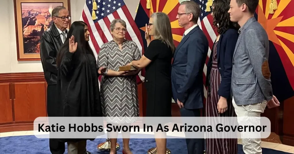 Katie Hobbs Sworn In As Arizona Governor