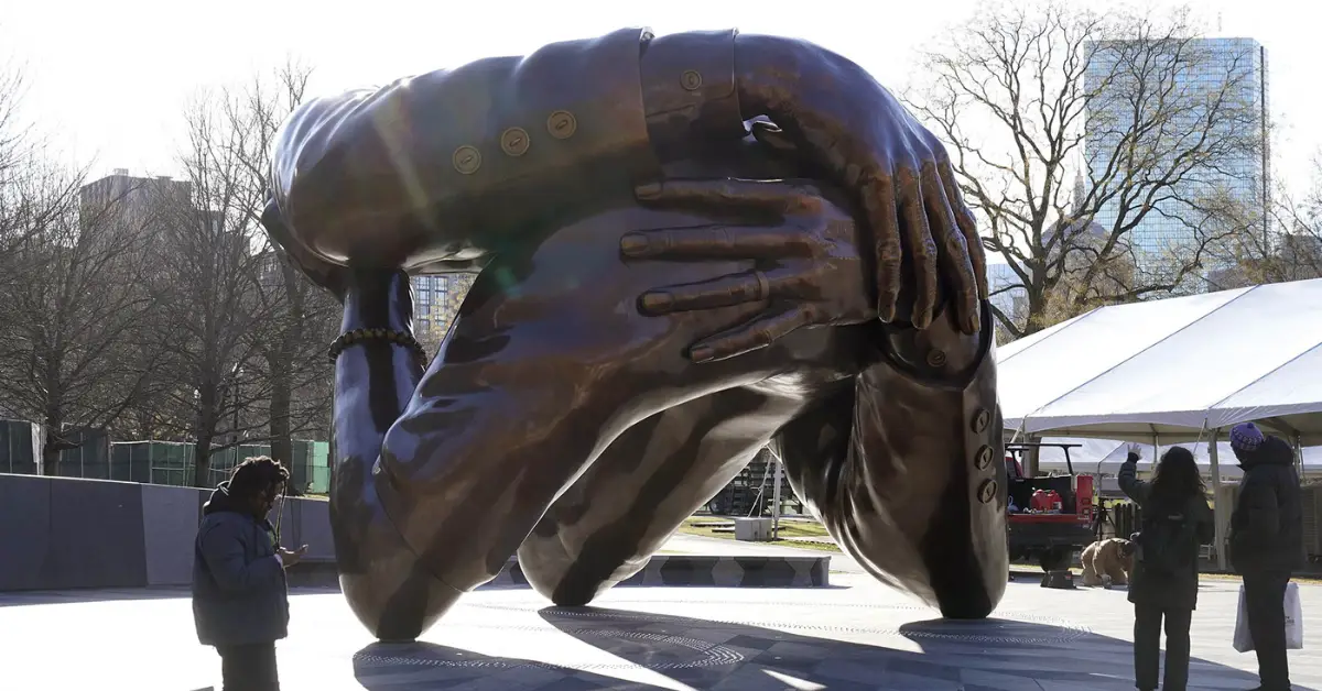 Martin Luther King Jr. Monument Unveiled In Boston