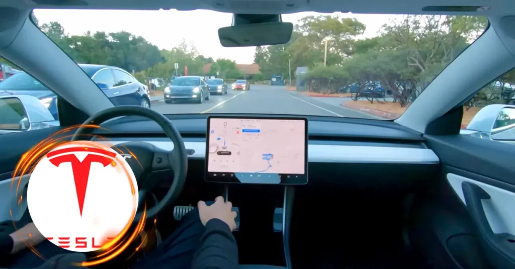 Tesla on Autopilot Chased