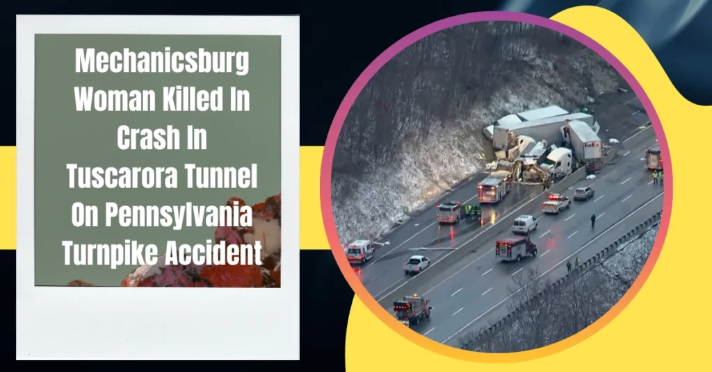 Mechanicsburg Woman Killed In Crash In Tuscarora Tunnel On Pennsylvania Turnpike Accident