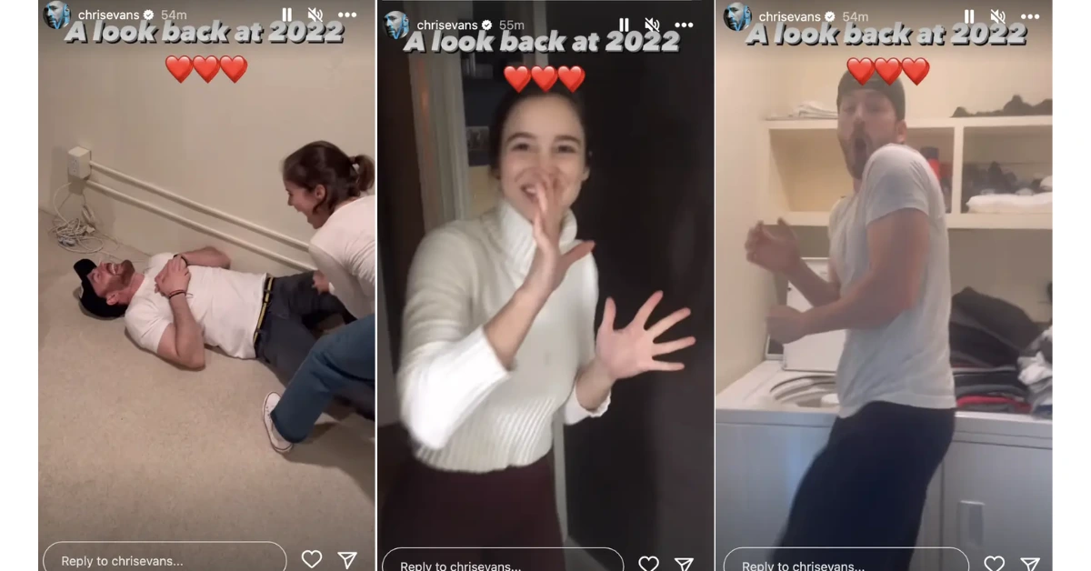 Chris Evans And Girlfriend Alba Baptista Share Videos From There 2022