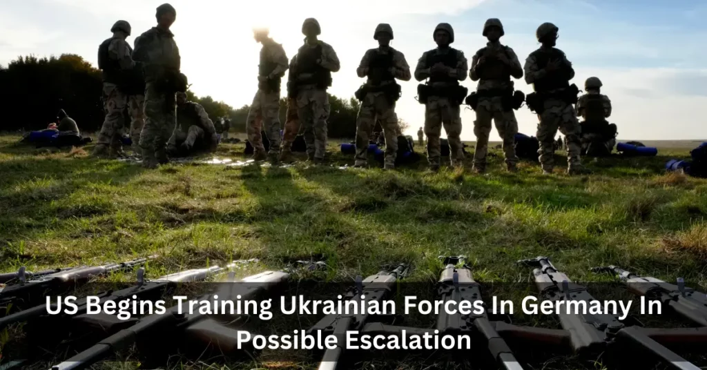 US Begins Training Ukrainian Forces In Germany In Possible Escalation