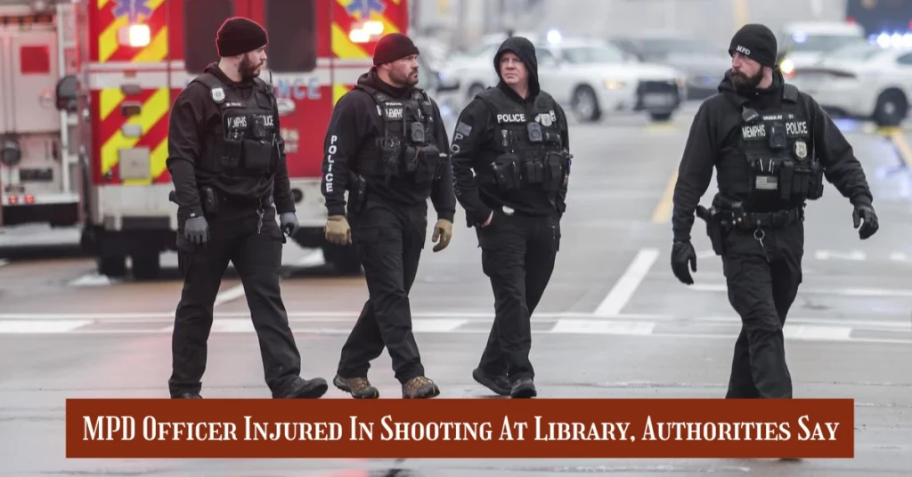 MPD Officer Injured In Shooting At Library, Authorities Say