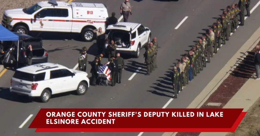 Orange County Sheriff's Deputy Killed In Lake Elsinore Accident