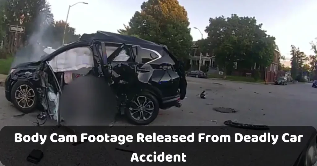 Body Cam Footage Released From Deadly Car Accident