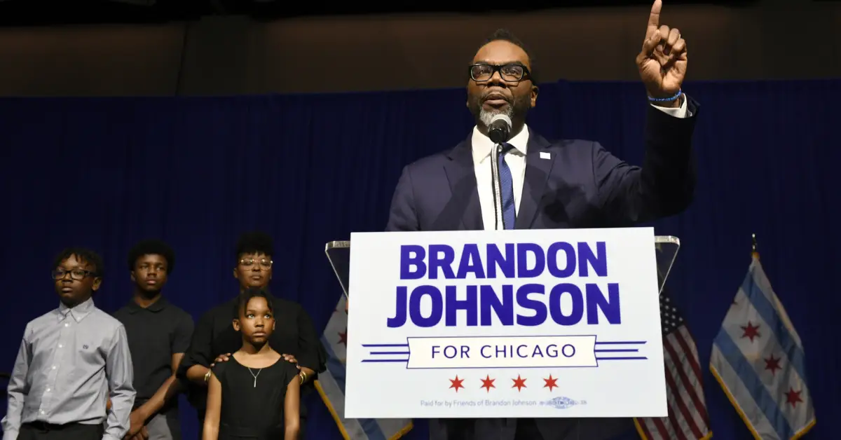 Brandon Johnson Wins Chicago Mayor Election