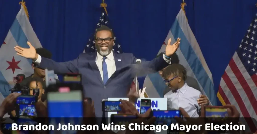 Brandon Johnson Wins Chicago Mayor Election