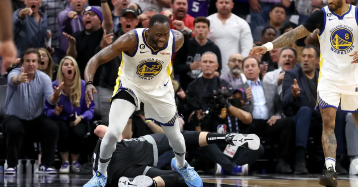 Draymond Green Ejected After Hard Step On Domantas Sabonis' Chest