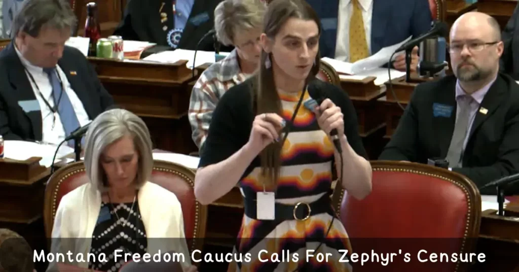 Montana Freedom Caucus Calls For Zephyr's Censure