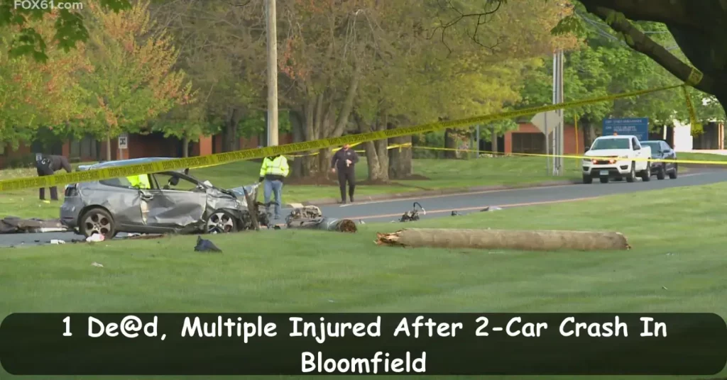 1 Dead, Multiple Injured After 2-Car Crash In Bloomfield