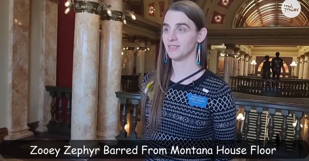 Zooey Zephyr Barred From Montana House Floor