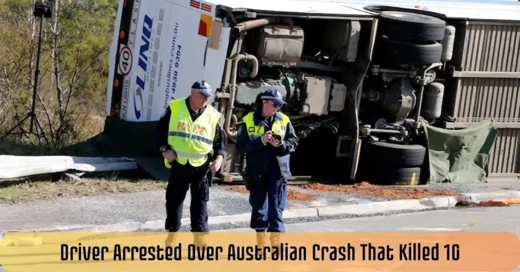 Driver Arrested Over Australian Crash That Killed 10