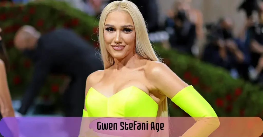 Gwen Stefani Age