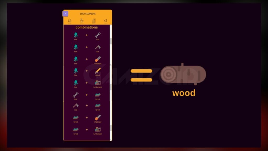 how to make wood in little alchemy 2