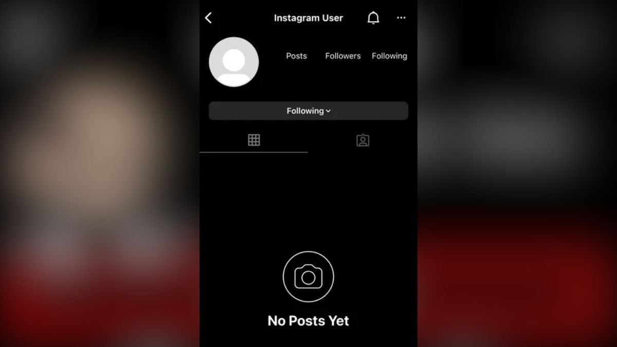 user not found instagram-