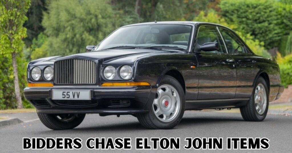 Bidders Chase Elton John Items