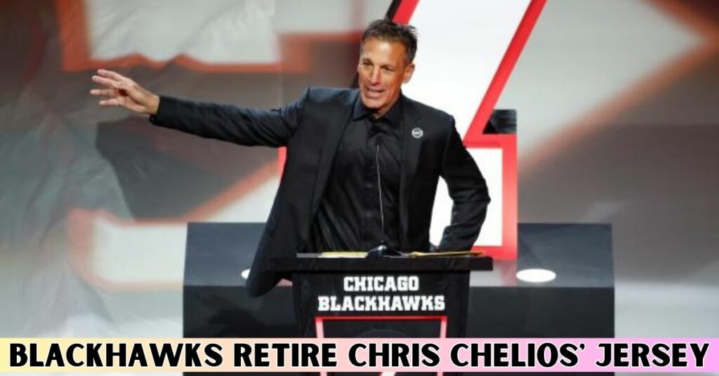 Blackhawks Retire Chris Chelios' Jersey